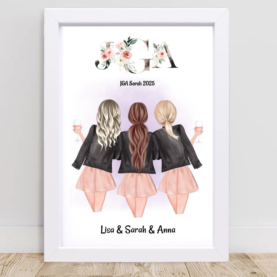 Junggesellinnenabschied 3 beste Freundin Bild - Cantty