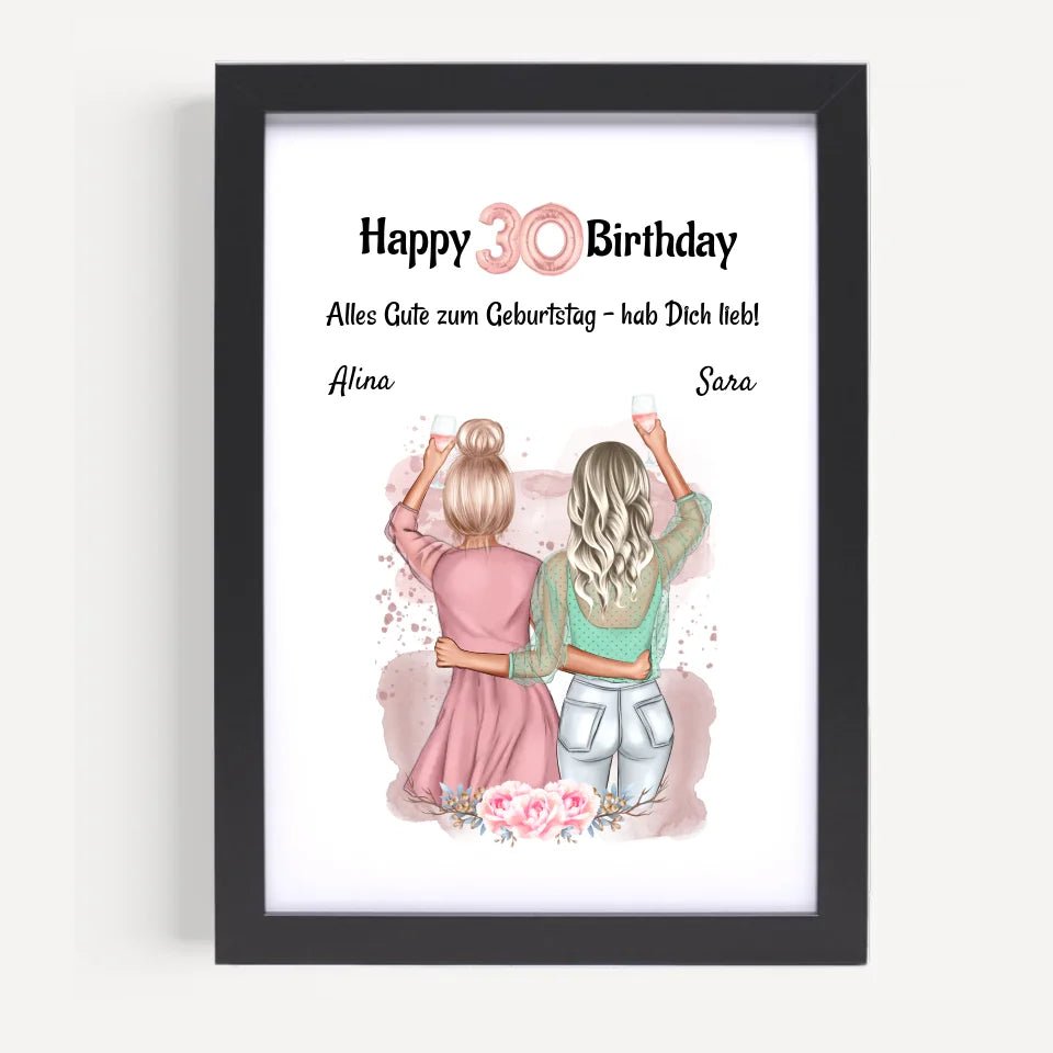 Geburtstagsgeschenk Tochter 30 Jahre Poster - Cantty