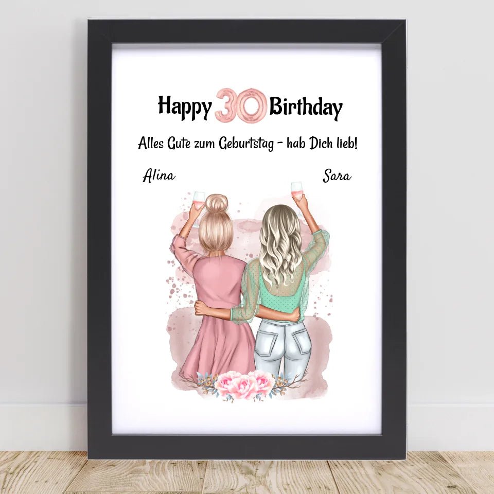 Geburtstagsgeschenk Tochter 30 Jahre Poster - Cantty