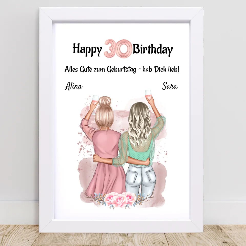 Geburtstagsgeschenk Tochter 30 Jahre Poster - Cantty