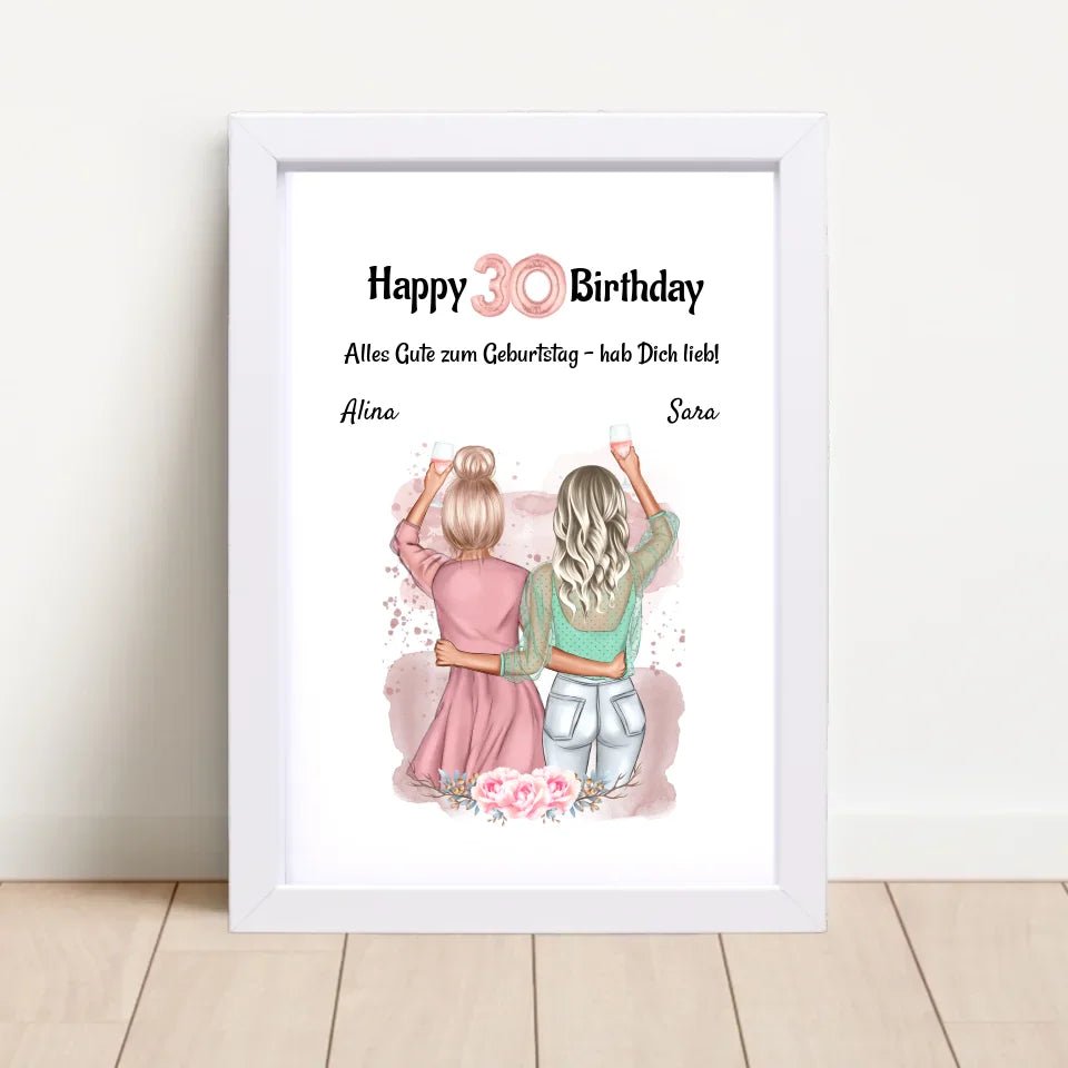 Geburtstagsgeschenk Tochter 30 Jahre Poster - Cantty