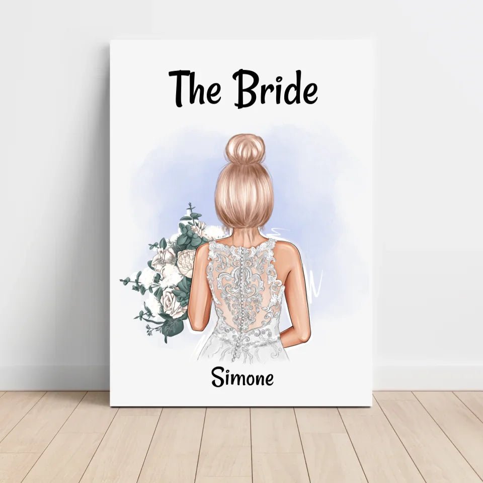 Braut Bild Geschenk zur Hochzeit - Cantty