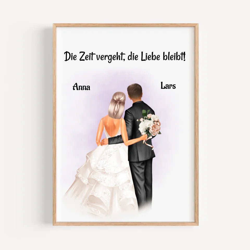 Bild Geschenk personalisiert zum Hochzeitstag - Cantty