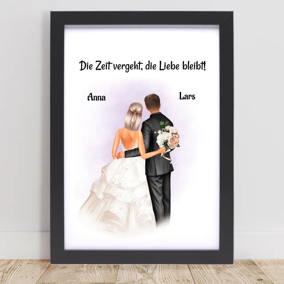 Bild Geschenk personalisiert zum Hochzeitstag - Cantty