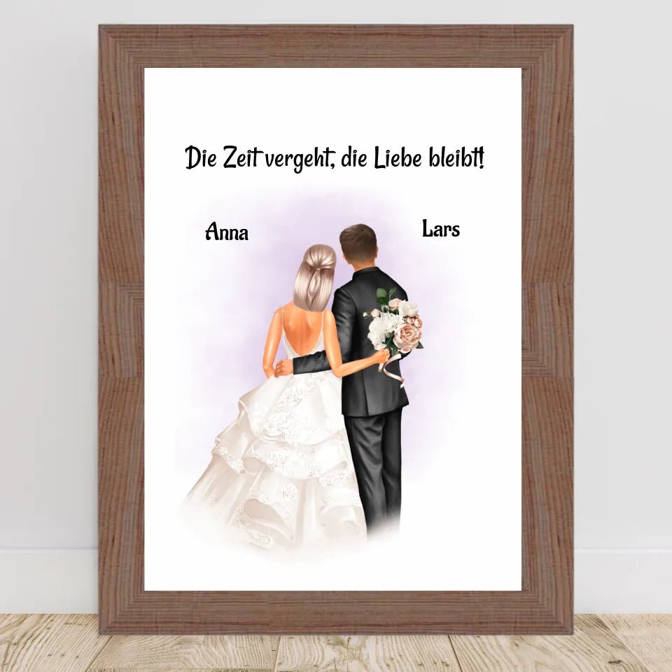 Bild Geschenk personalisiert zum Hochzeitstag - Cantty