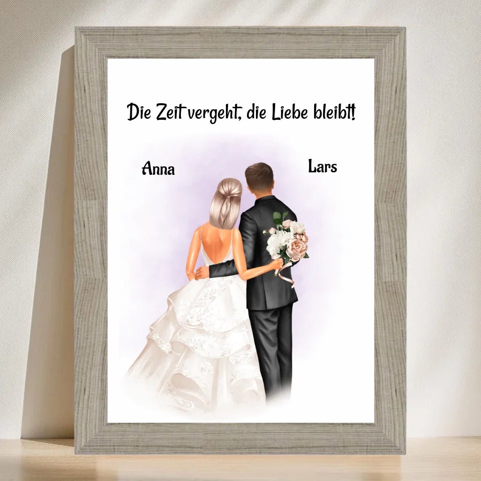 Bild Geschenk personalisiert zum Hochzeitstag - Cantty