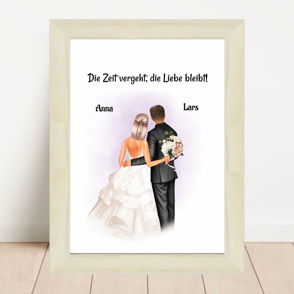 Bild Geschenk personalisiert zum Hochzeitstag - Cantty