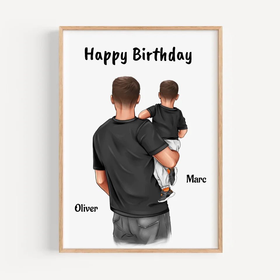 Patenonkel Poster Geschenk zum Geburtstag - Cantty