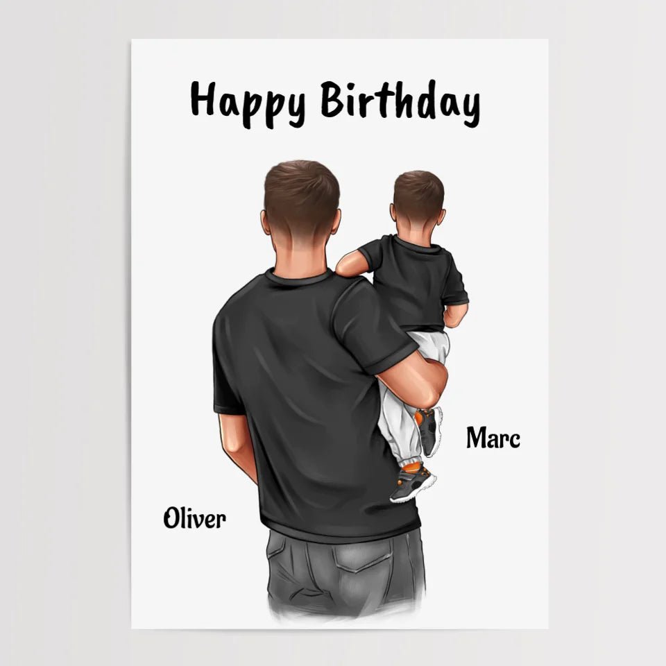 Patenonkel Poster Geschenk zum Geburtstag - Cantty