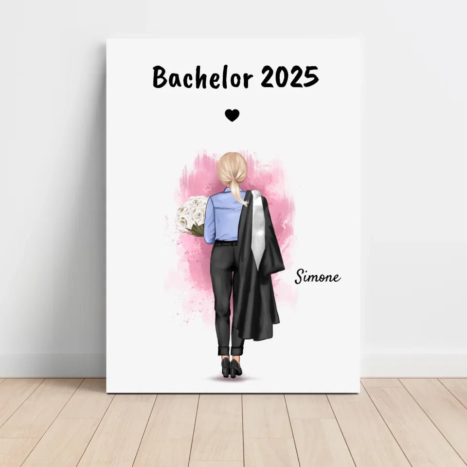 Bachelor Bild personalisiert Mädchen - Cantty