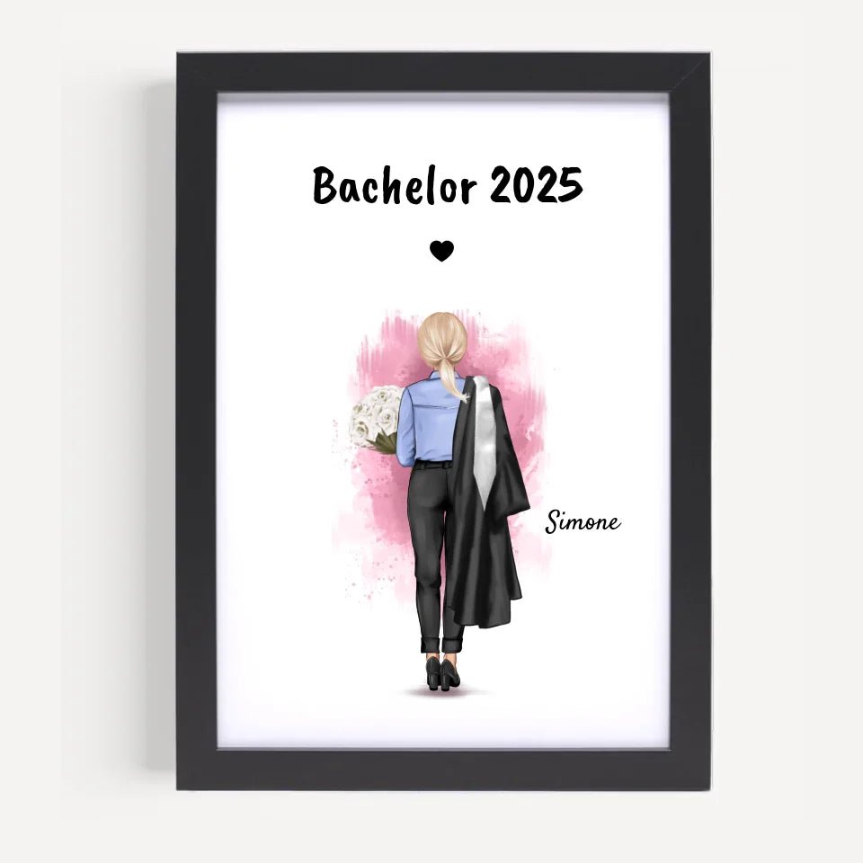 Bachelor Bild personalisiert Mädchen - Cantty