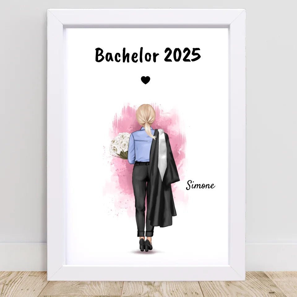 Bachelor Bild personalisiert Mädchen - Cantty