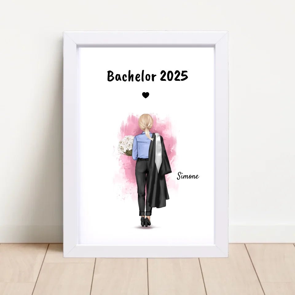 Bachelor Bild personalisiert Mädchen - Cantty