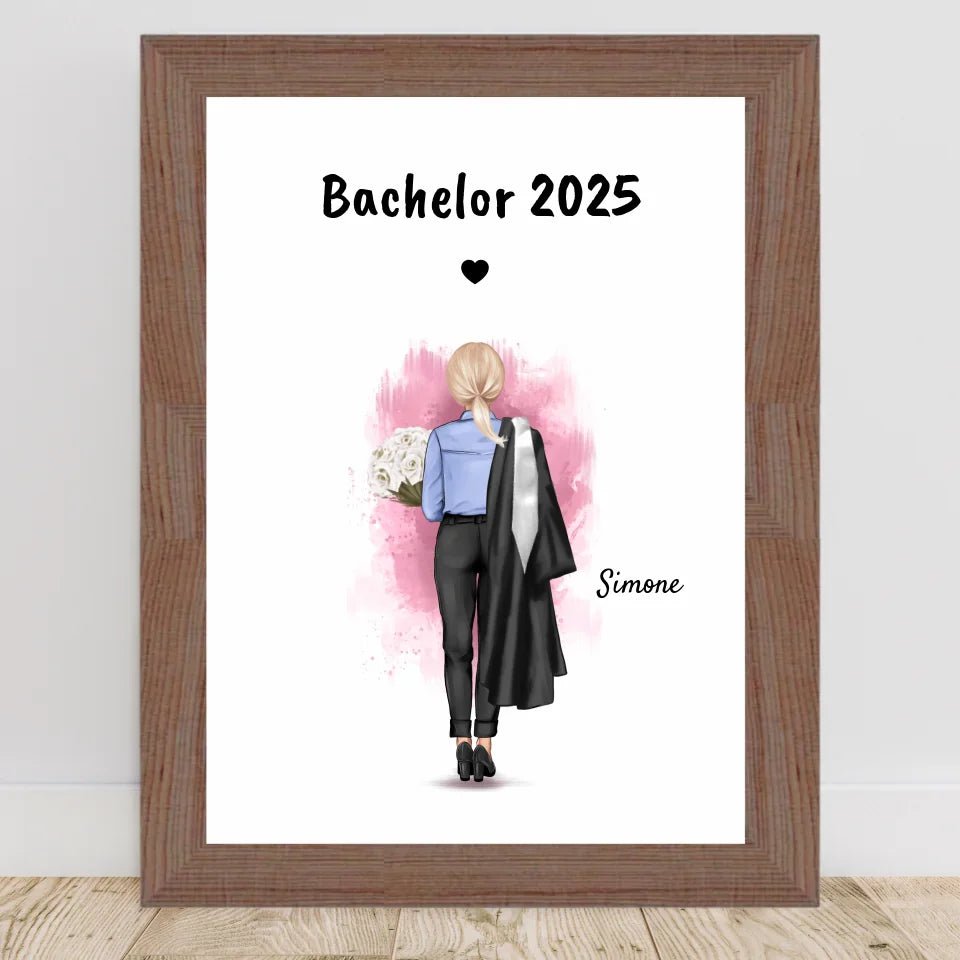 Bachelor Bild personalisiert Mädchen - Cantty