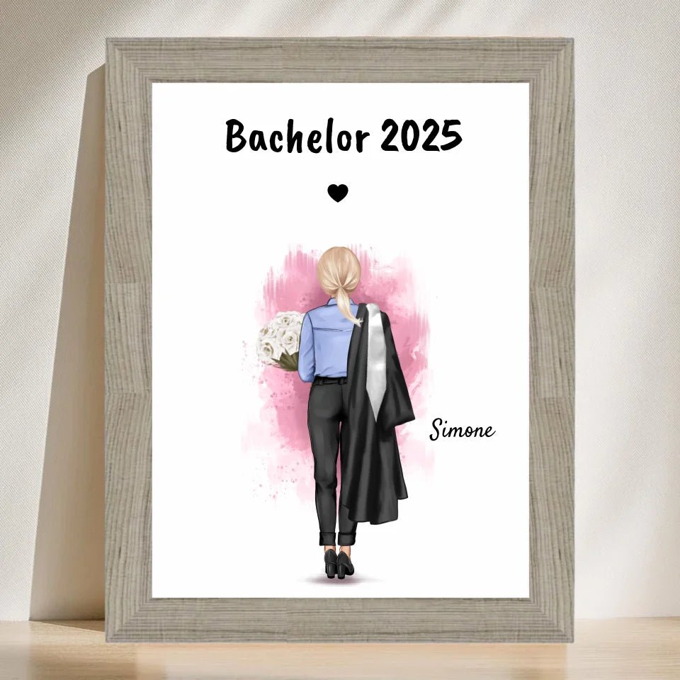 Bachelor Bild personalisiert Mädchen - Cantty