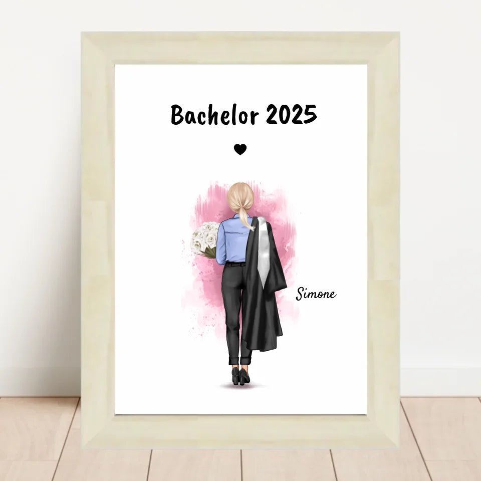 Bachelor Bild personalisiert Mädchen - Cantty