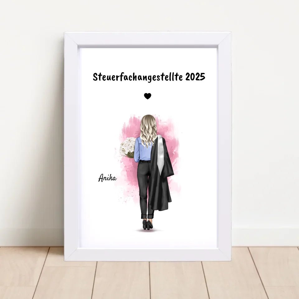 Ausbildung Mädchen Abschlussgeschenk Bild - Cantty