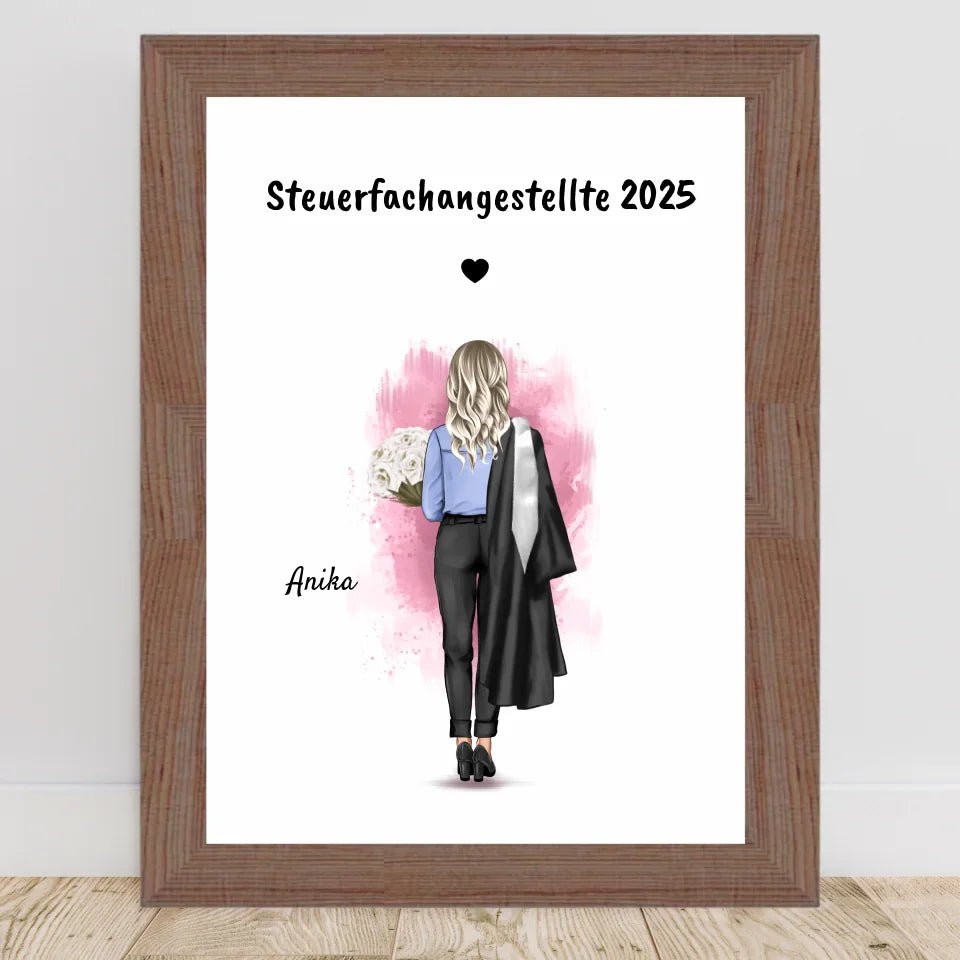 Ausbildung Mädchen Abschlussgeschenk Bild - Cantty