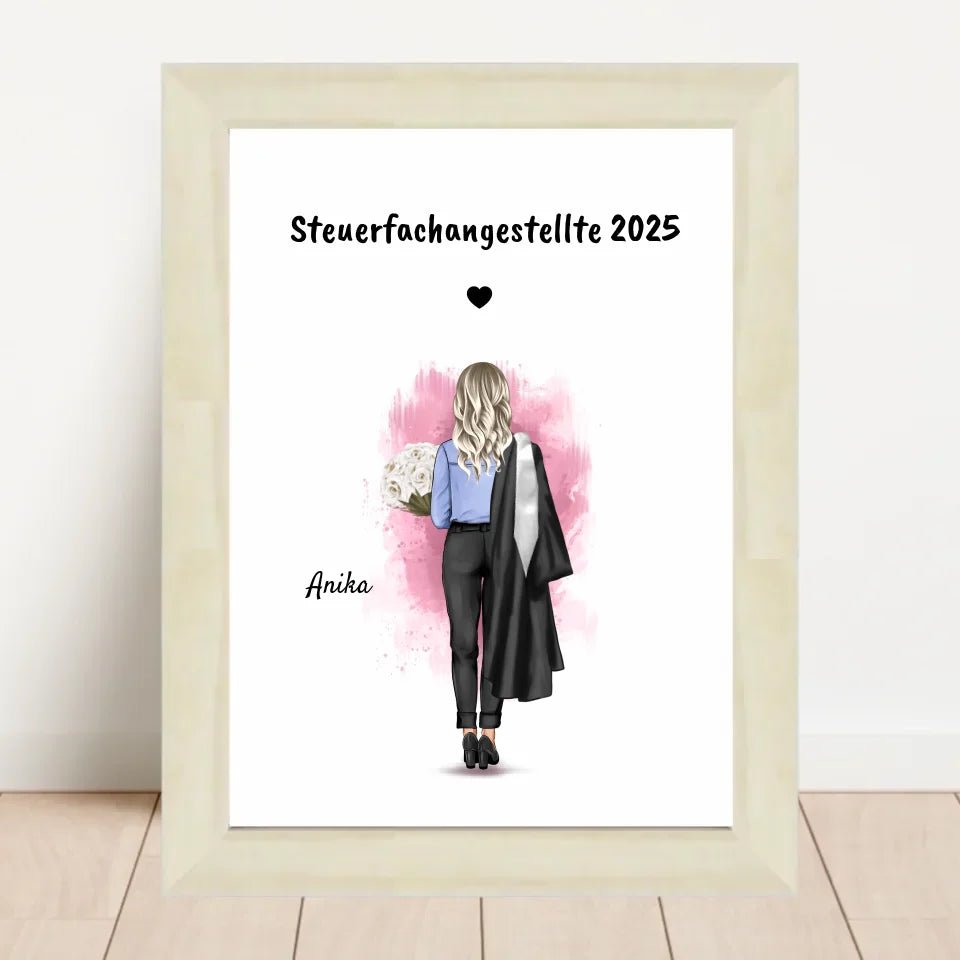 Ausbildung Mädchen Abschlussgeschenk Bild - Cantty