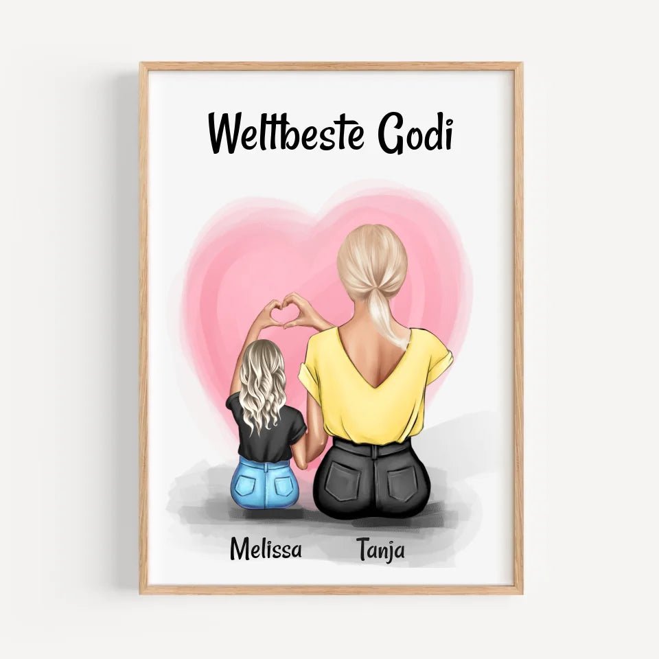 Godi Bild Geschenk personalisiert - Cantty