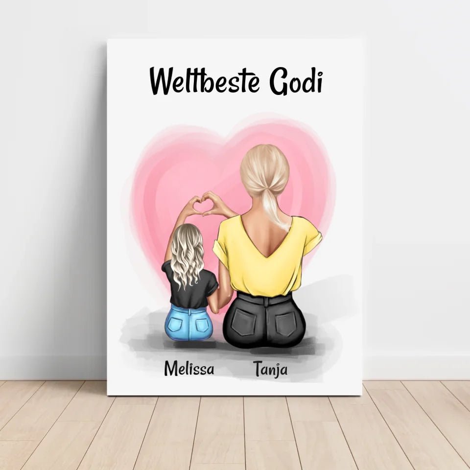 Godi Bild Geschenk personalisiert - Cantty