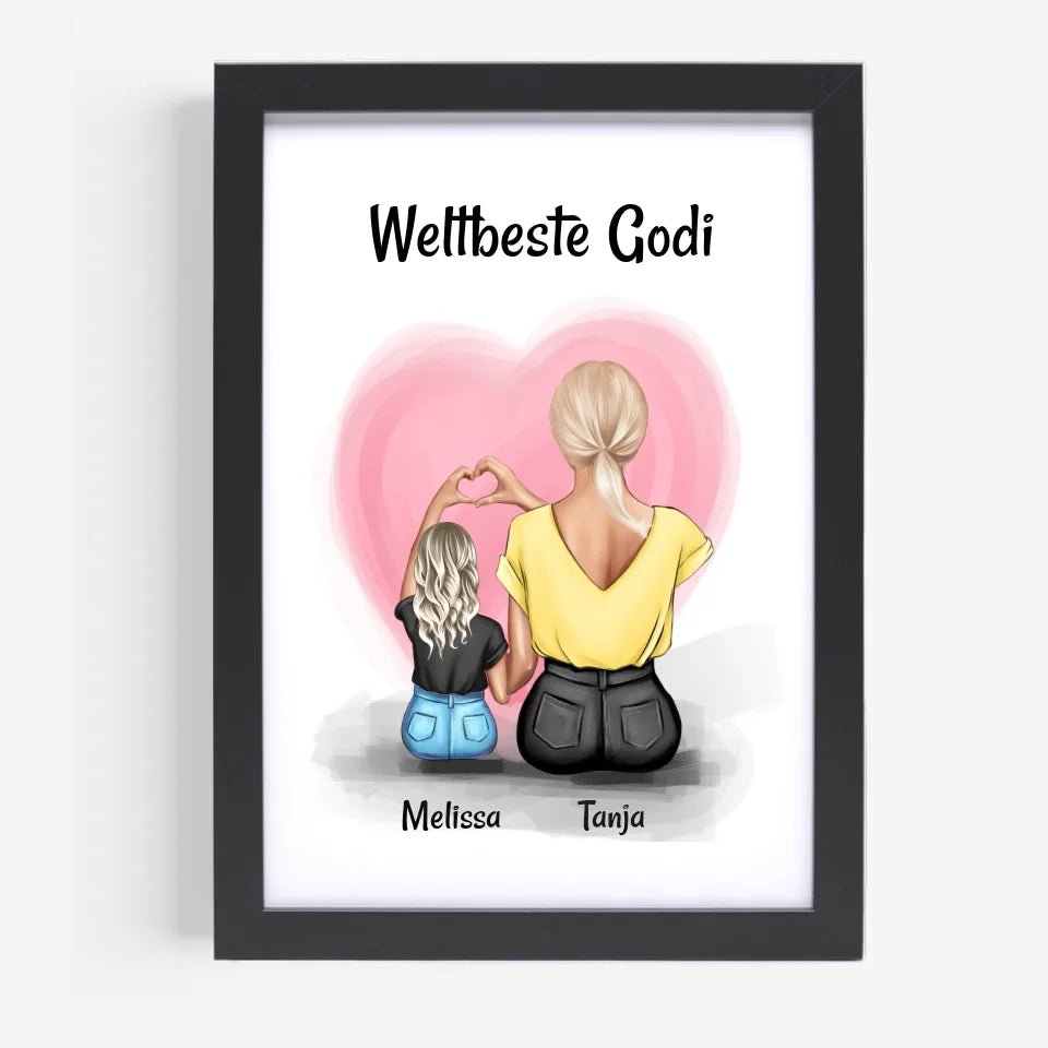 Godi Bild Geschenk personalisiert - Cantty