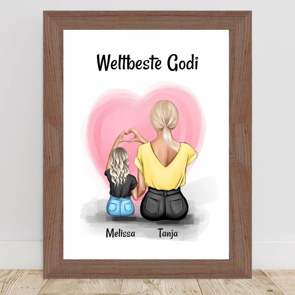 Godi Bild Geschenk personalisiert - Cantty