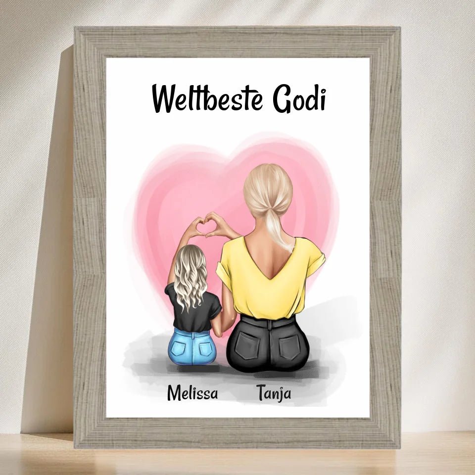 Godi Bild Geschenk personalisiert - Cantty