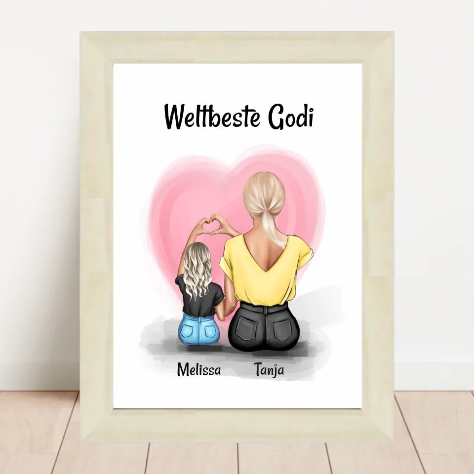 Godi Bild Geschenk personalisiert - Cantty
