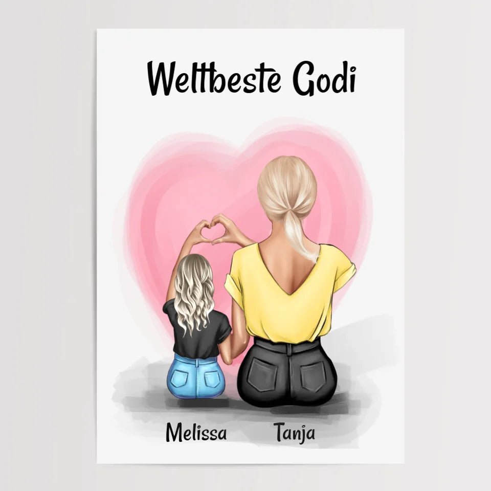 Godi Bild Geschenk personalisiert - Cantty