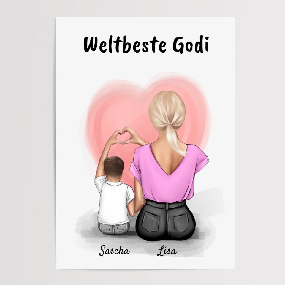 Bild Geschenk für Godi personalisiert - Cantty