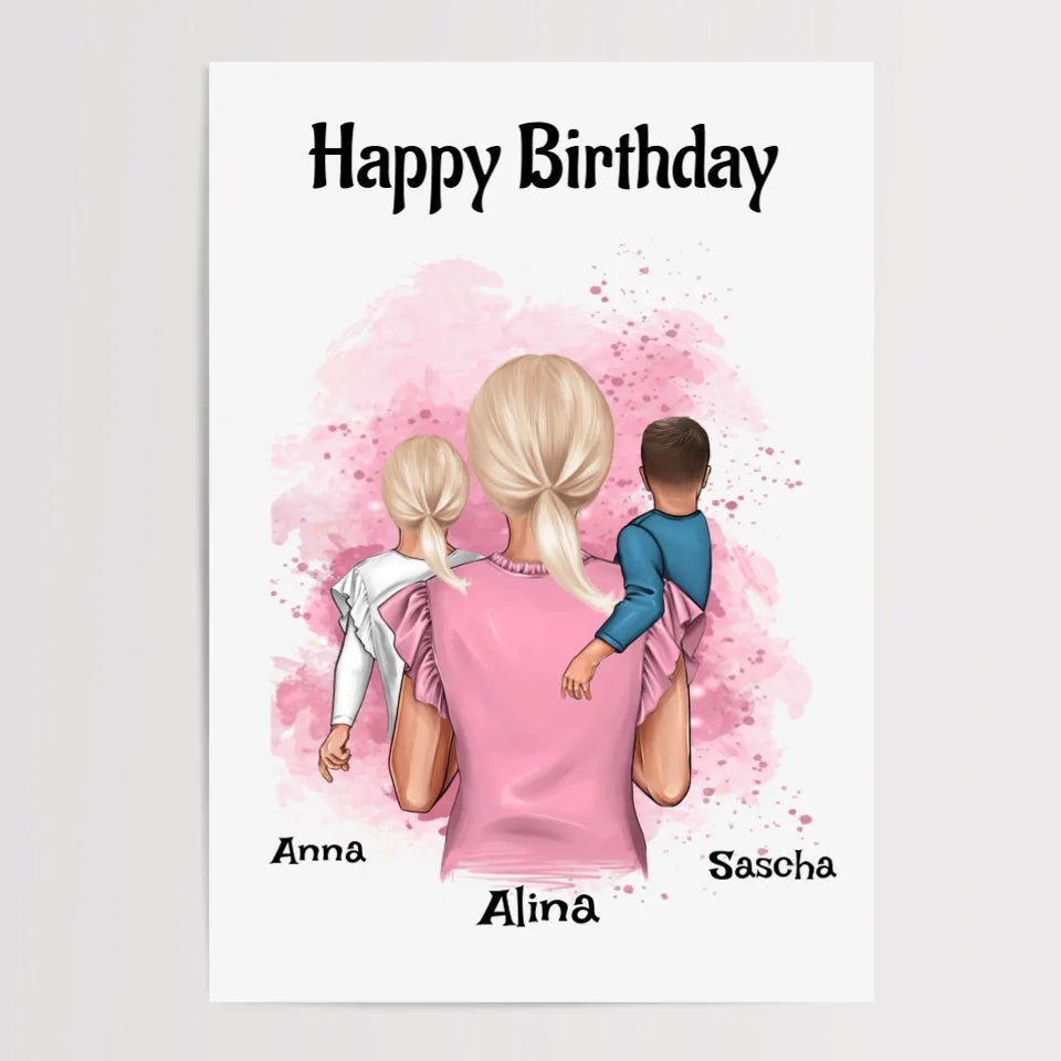 Bild Geschenk für Tante zum Geburtstag personalisiert - Cantty