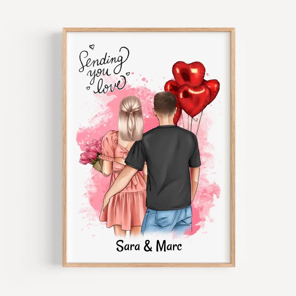 Bild Geschenk Valentinstag personalisiert - Cantty