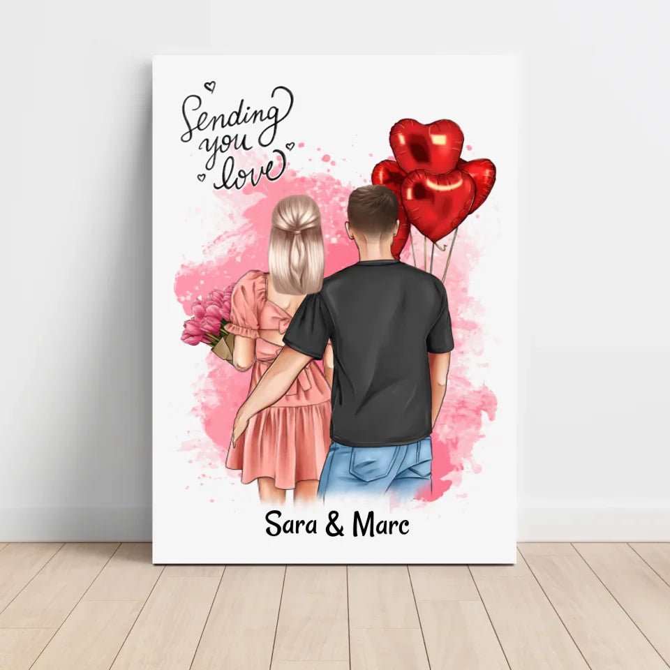 Bild Geschenk Valentinstag personalisiert - Cantty