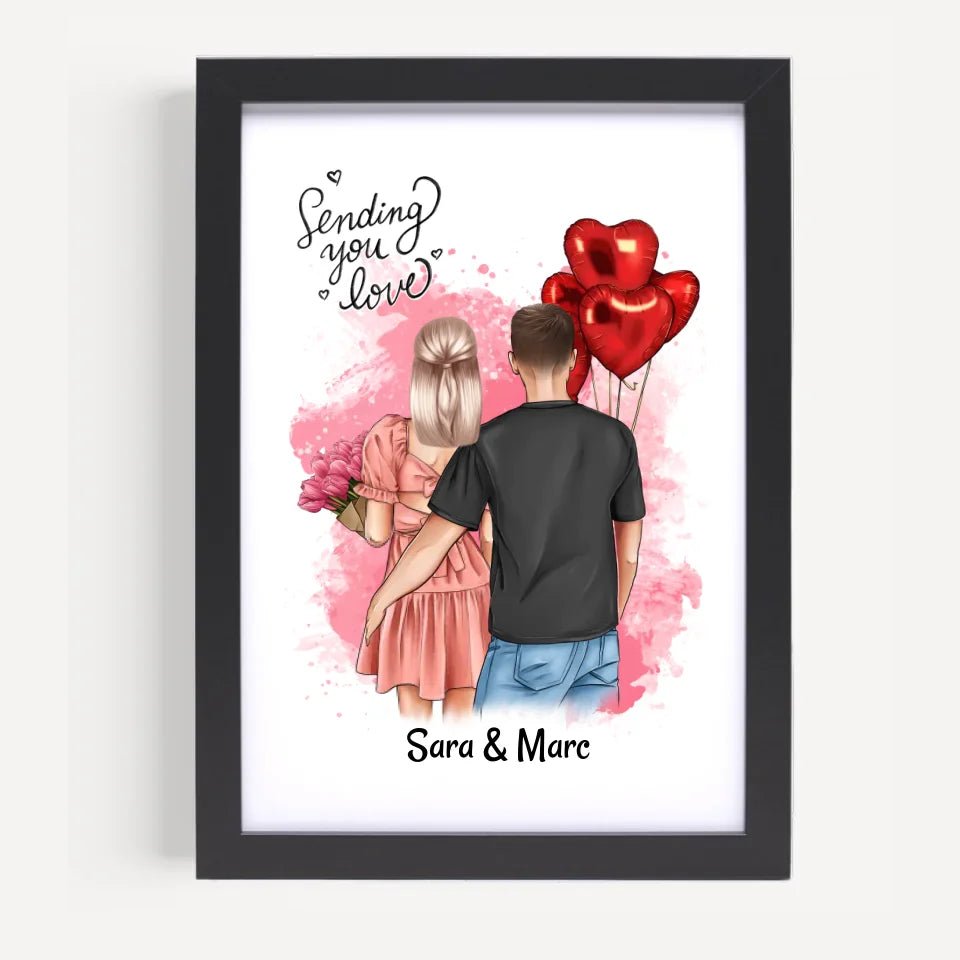 Bild Geschenk Valentinstag personalisiert - Cantty