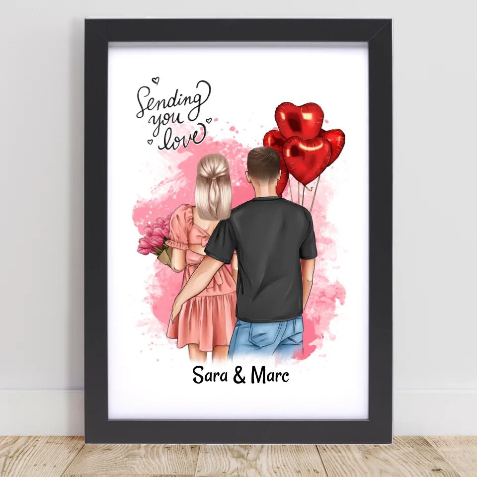 Bild Geschenk Valentinstag personalisiert - Cantty