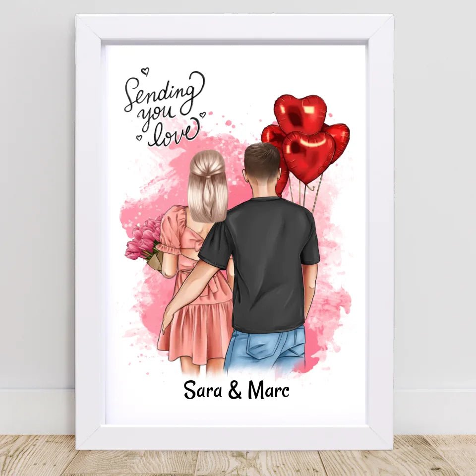 Bild Geschenk Valentinstag personalisiert - Cantty