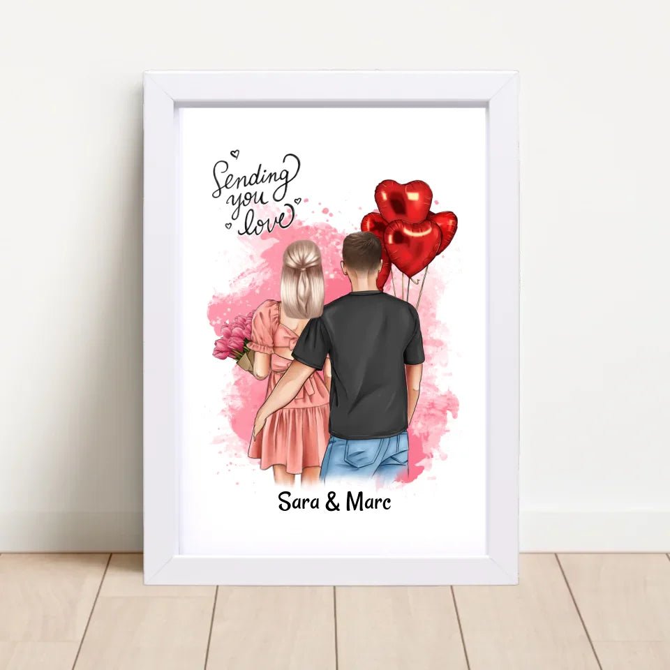 Bild Geschenk Valentinstag personalisiert - Cantty