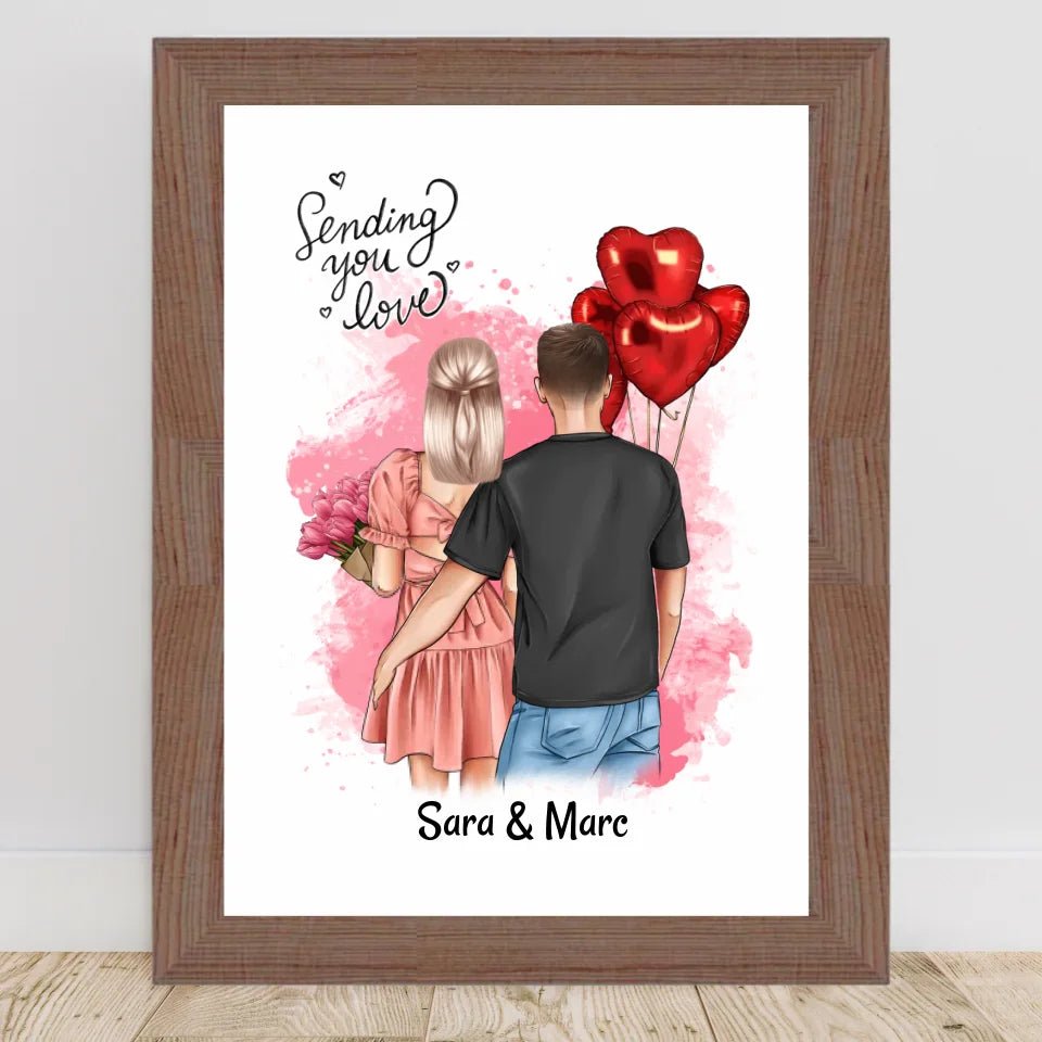 Bild Geschenk Valentinstag personalisiert - Cantty