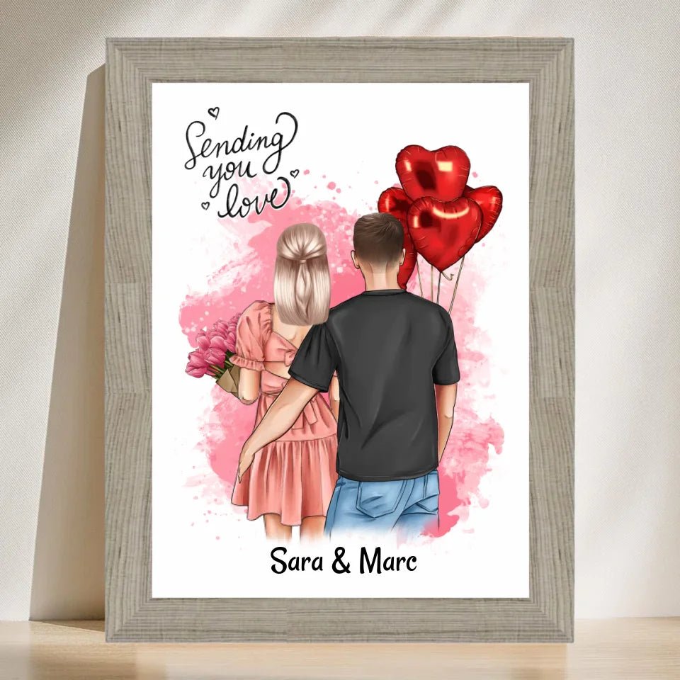 Bild Geschenk Valentinstag personalisiert - Cantty