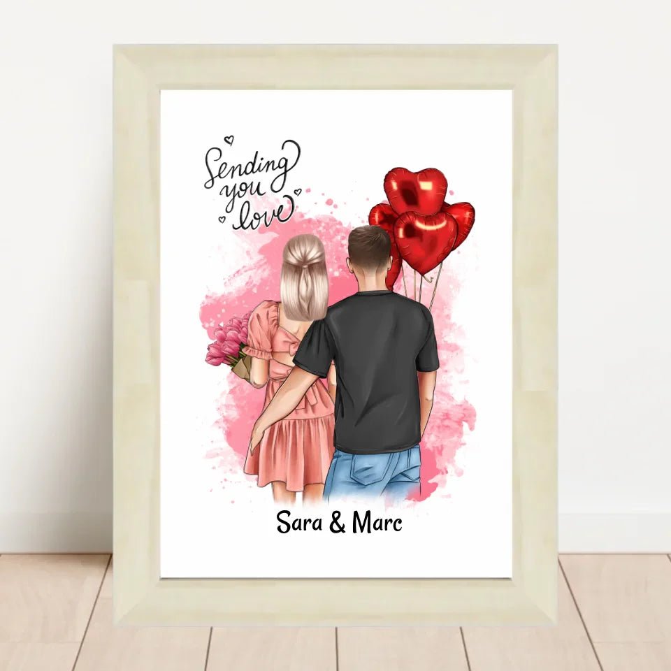 Bild Geschenk Valentinstag personalisiert - Cantty