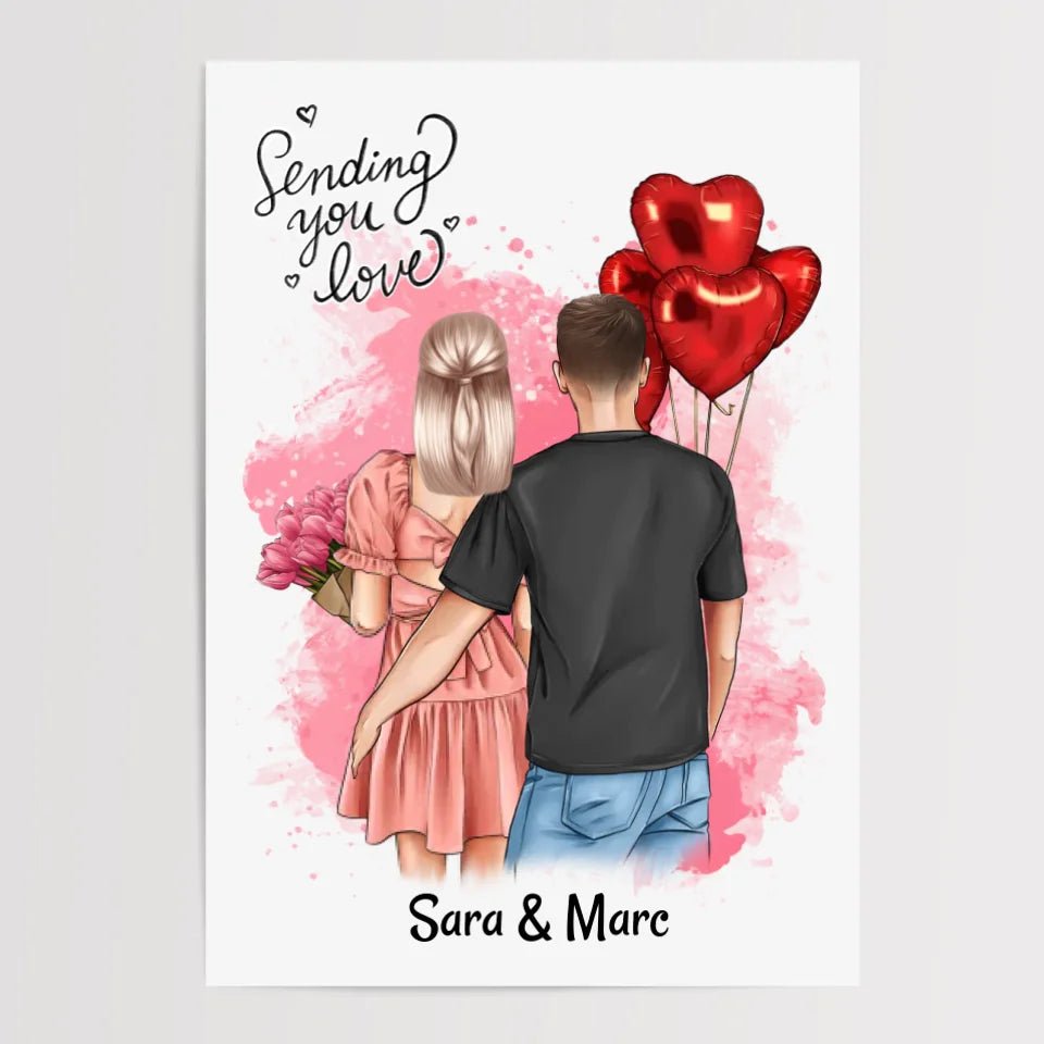 Bild Geschenk Valentinstag personalisiert - Cantty