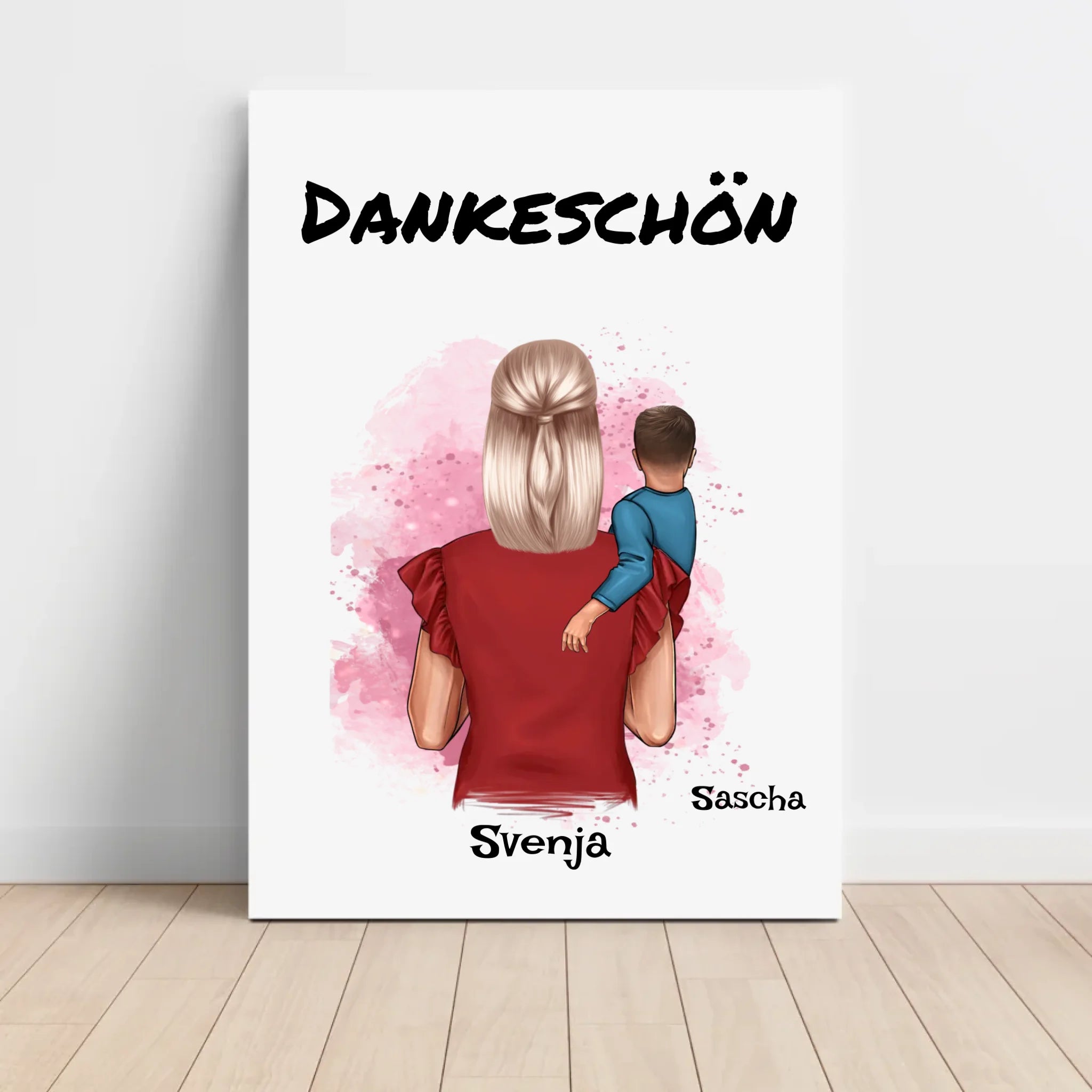 Erzieherin Abschiedsgeschenk Krippe Kita Poster personalisiert - Cantty