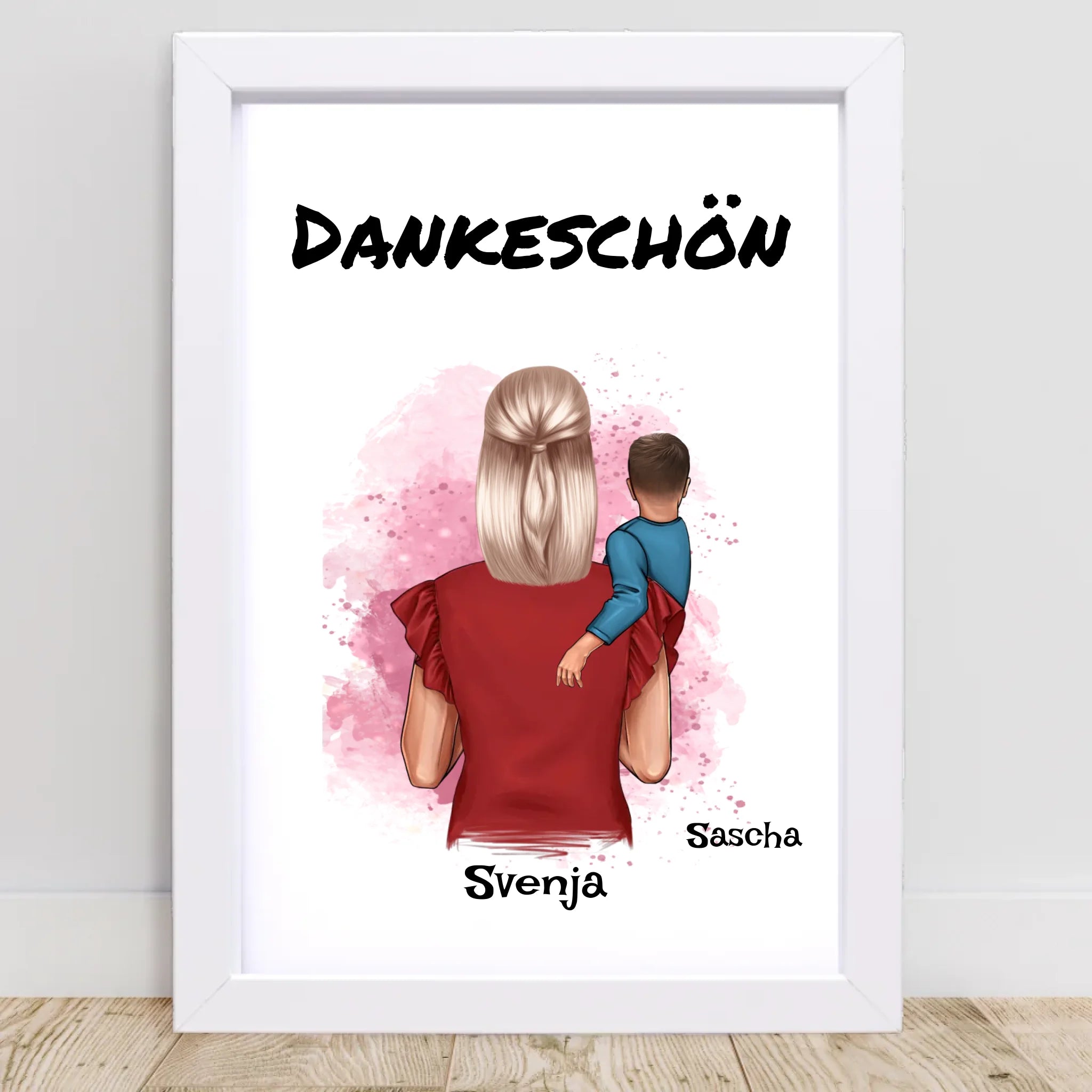 Erzieherin Abschiedsgeschenk Krippe Kita Poster personalisiert - Cantty