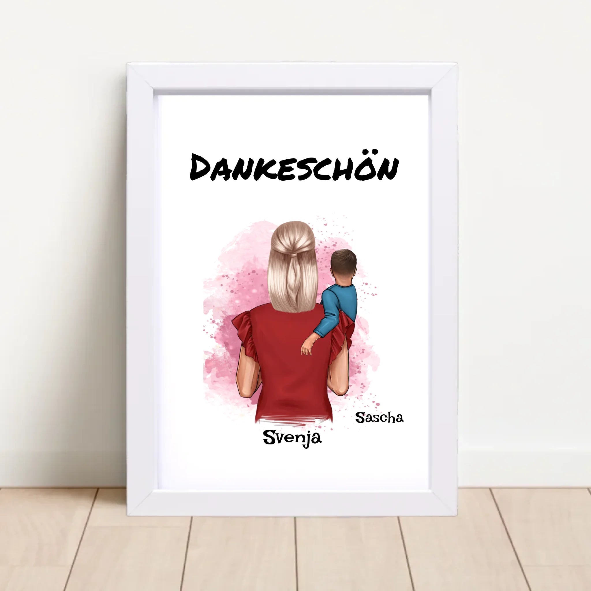 Erzieherin Abschiedsgeschenk Krippe Kita Poster personalisiert - Cantty