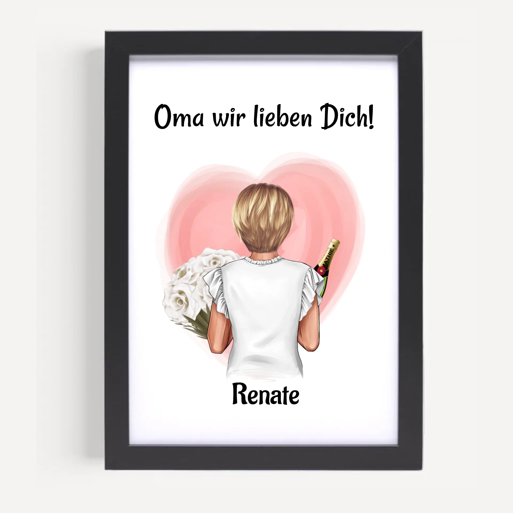 Oma Muttertag Poster Geschenk - Cantty