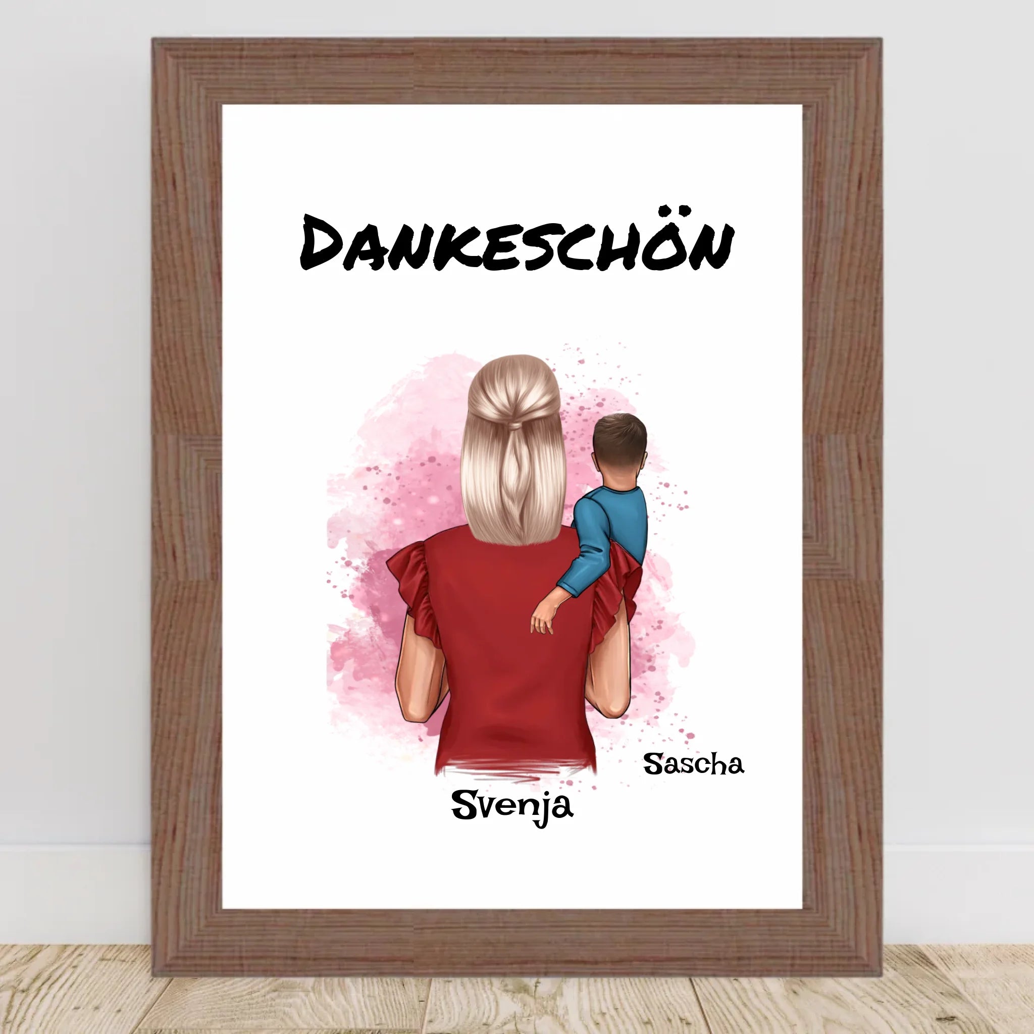 Erzieherin Abschiedsgeschenk Krippe Kita Poster personalisiert - Cantty