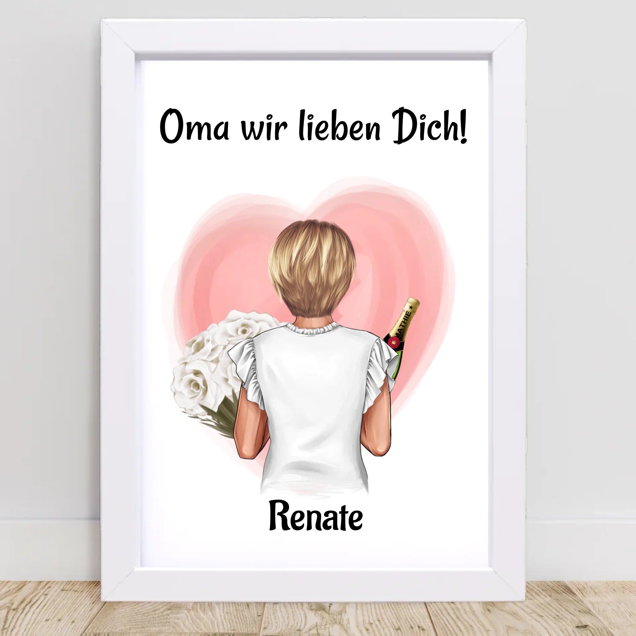 Oma Muttertag Poster Geschenk - Cantty