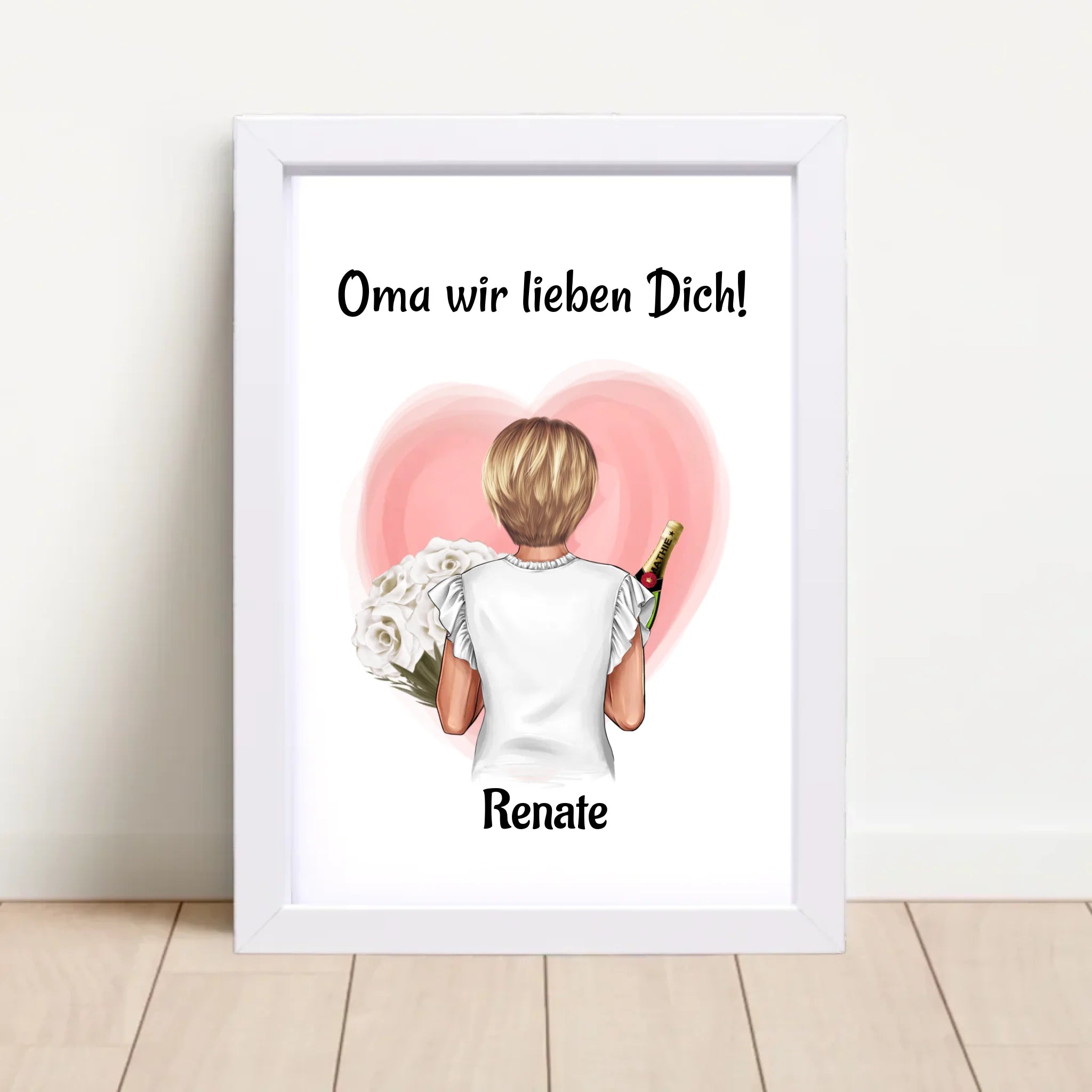 Oma Muttertag Poster Geschenk - Cantty