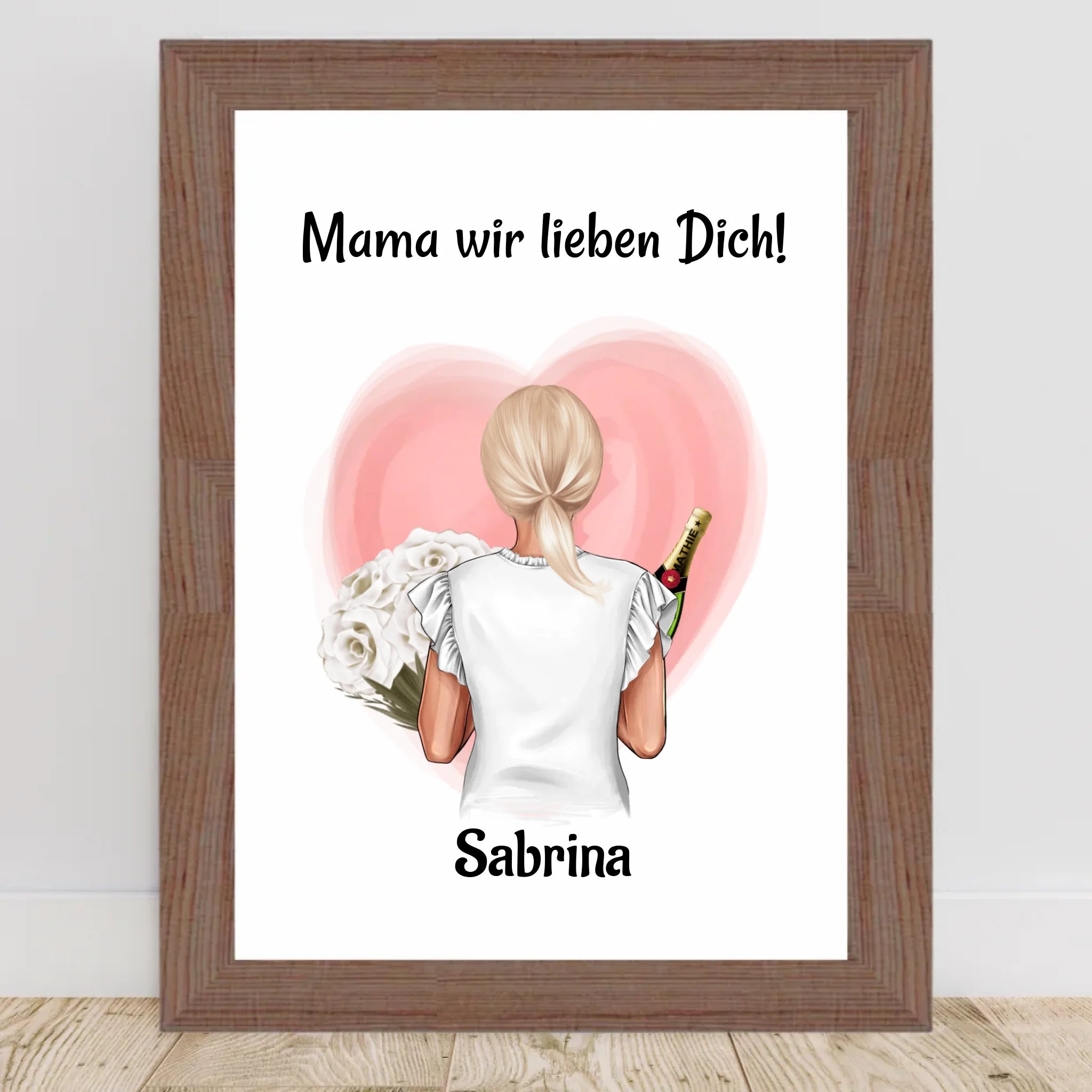 Muttertag Poster Geschenk für Mama - Cantty